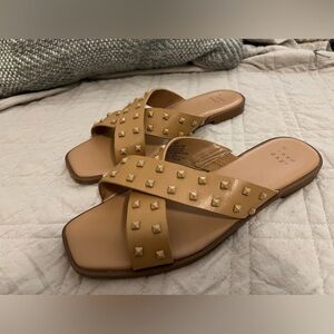 Studded Tan Sandals